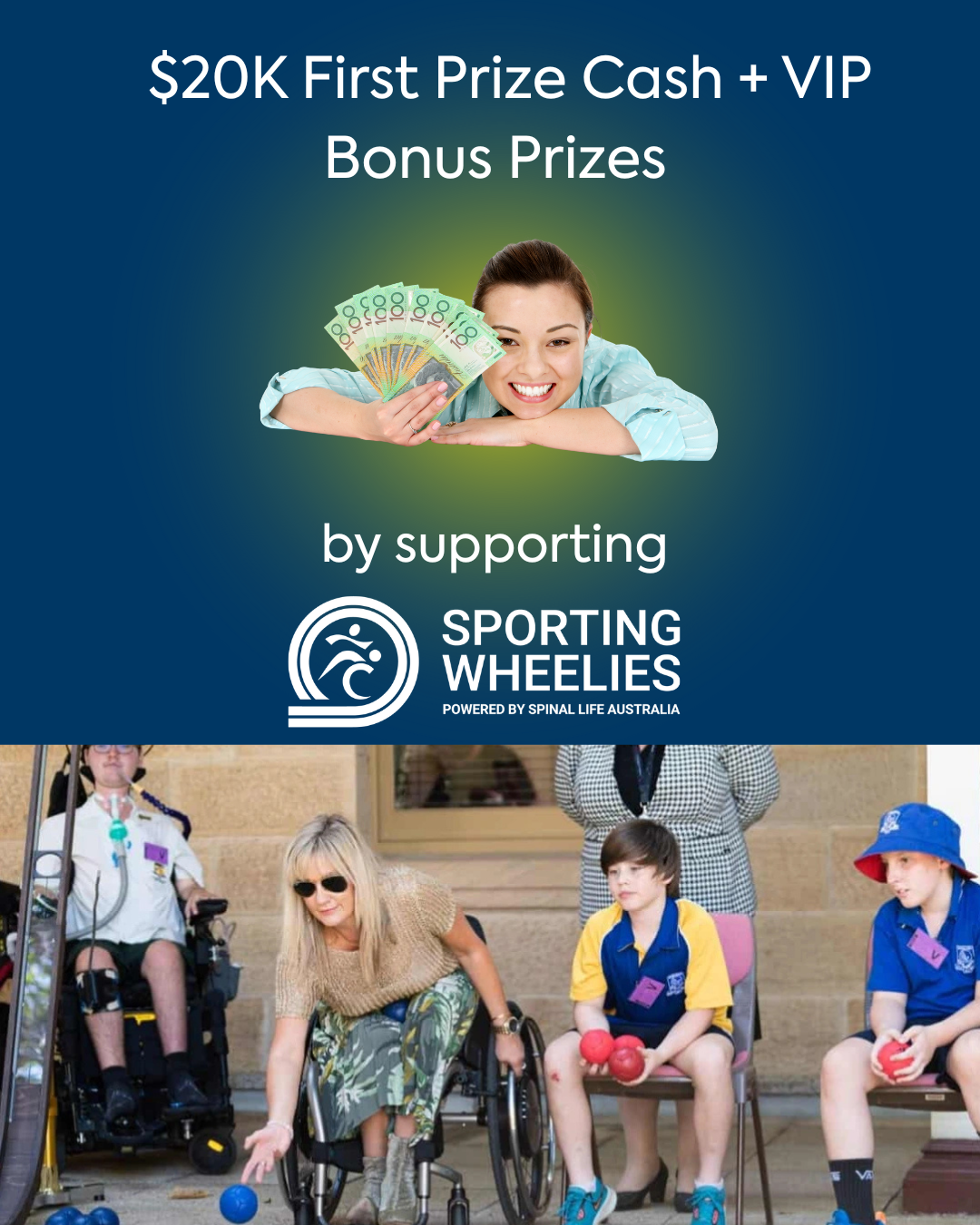 Sporting Wheelies Gold Choice Lottery