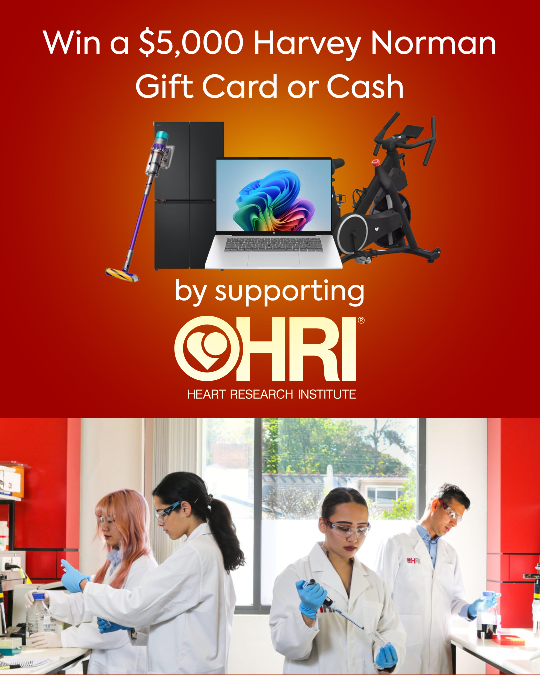 Heart Research Institute Raffle
